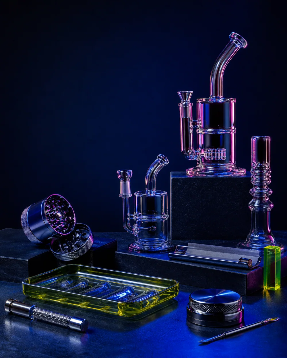 Smoke + Glass collection